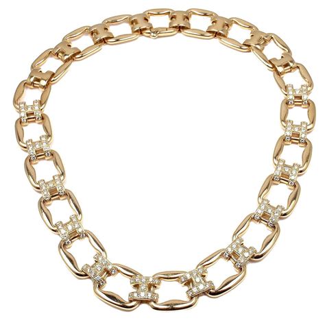 hermes jewelry necklace h|hermes diamond jewellery.